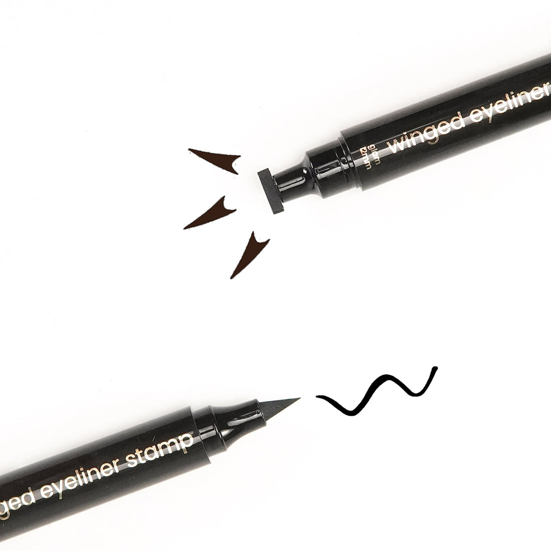 winged eyeliner stamp