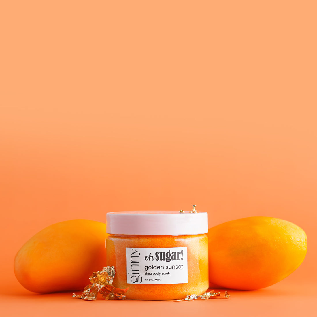 golden sunset body scrub