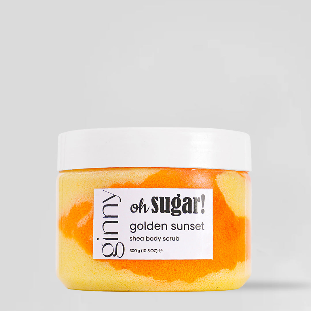 golden sunset body scrub