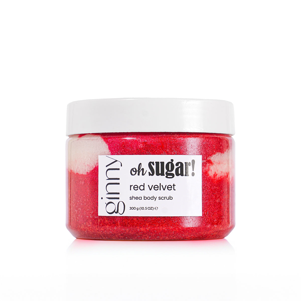 red velvet body scrub