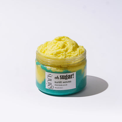sunlit waves body scrub